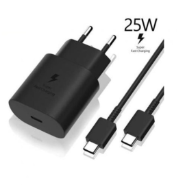 Adaptateur Samsung 25W avec cable  type c to type c