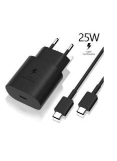 Adaptateur Samsung 25W avec cable  type c to type c